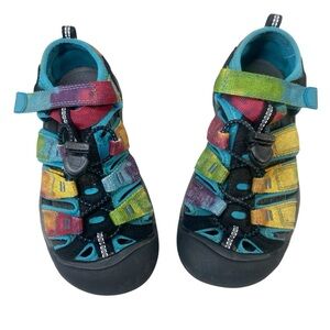 Keen Newport Retro Kids Sandals with Velcro Straps Size 2